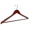 Florida Brands Wood Suit Hangers, Set of 48