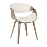 Light Gray Wood, White Pu