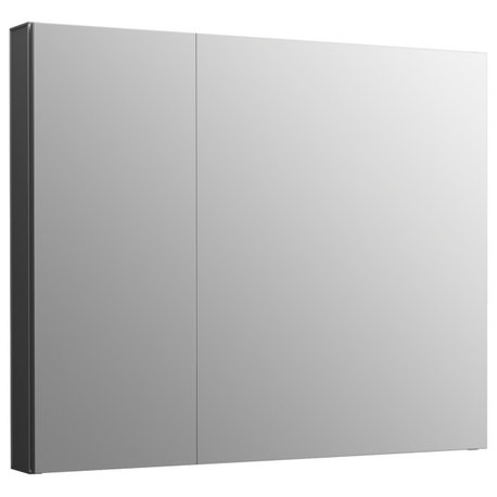 Kohler Maxstow 30"W x 24"H Medicine Cabinet, Dark Anodized Aluminum 81146-DA1