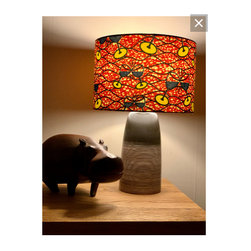 African inspired Living/dining space - Lamp Shades