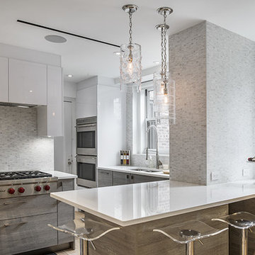 Kitchen with Quartz Countertops