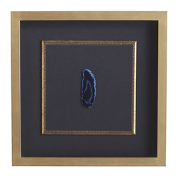 Gallery Caverns Plaque - Blue - Home Decor