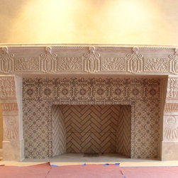Finished Fireplaces - Fireplace Mantels