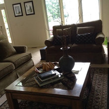 living room table scape