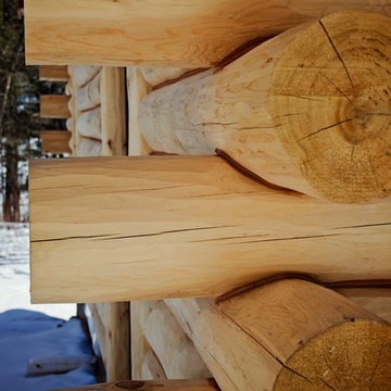 Flowage Log Home