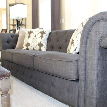 Transitional Family Room