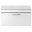 Athena Wall-Hung Bathroom Vanity Unit, Gloss White, 80 cm