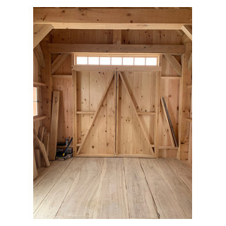 Timber Frame Shack Custom Timber Frame Shed/Sugar Shack - Rustic - Burlington - by White ...