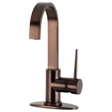 LS8615NYL New York One-Handle 1-Hole Deck Mounted Bar Faucet, Oil Rubbed Bronze