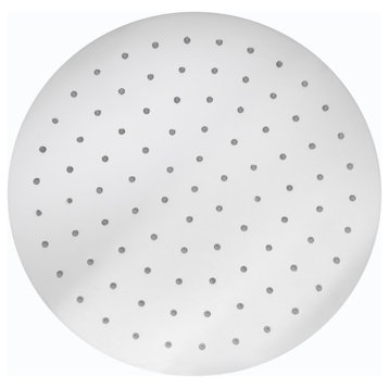 12-inch Round Rainfall Shower Head in Brushed Nickel