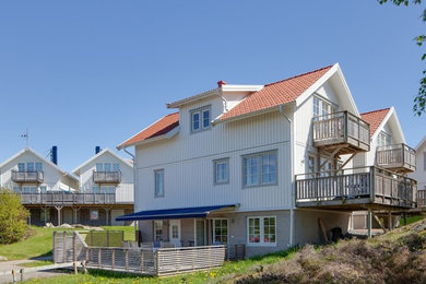 This is an example of a scandinavian exterior in Gothenburg.