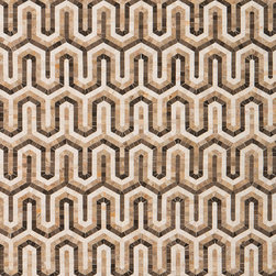 Villa d'Oro Tangier Mosaic in Giallo - Tile