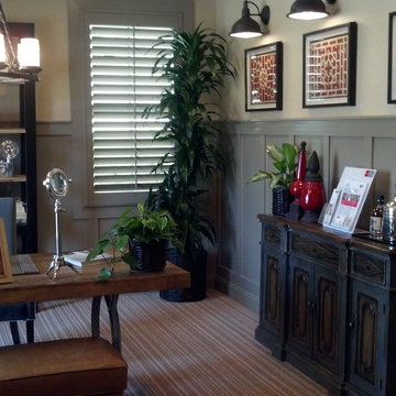 Home office for models in Corona