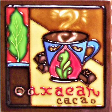 3x3" Oaxacan Coffee Ceramic Tile Magnet