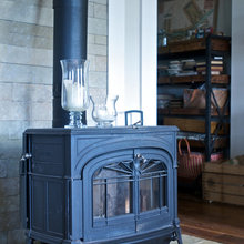 Basement Fireplace