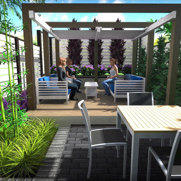 Toronto Contemporary Backyard