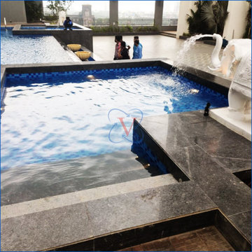 spectacular swimming pool in South Mumbai
