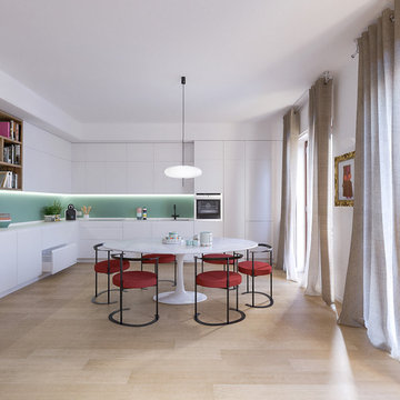 Open space contemporaneo e design del '900 - Progetto in corso