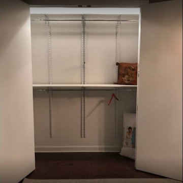 Side by Side Reach-in Closets