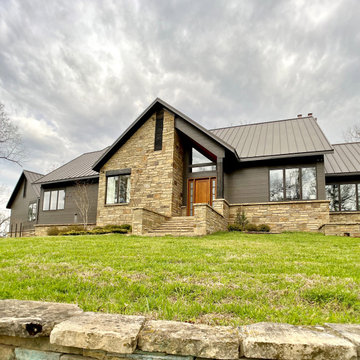 Arkansas Countryside Modern Farmhouse - Custom Home