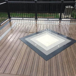 Voyage Decking in Khaya - Deck Tiles And Planks