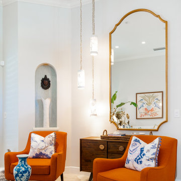 Elegant open concept Living and Dining room