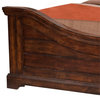 American Woodcrafters Stonebrook Rich Tobacco Wood King Panel Bed