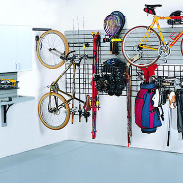 Lots and lots of wall storage!