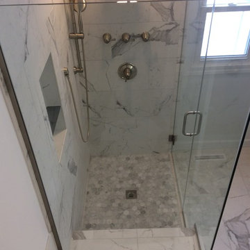 Moline, IL Bath Remodel-Spa Look, Cambria Brittanica