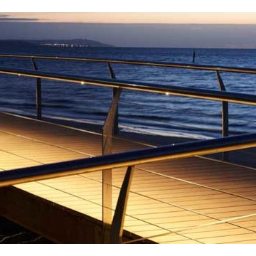 featuring Lumibrights LED handrail lighting system