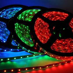 Inspired LED Lighting- Red, Green, and Blue Flexible Strips - Undercabinet Lighting