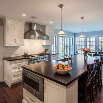 Traditional Chappaqua Kitchen & Dining Area