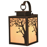 Vaxcel - Vaxcel T0354 Alberta - One Light Outdoor Wall Lantern - Be one with nature! The Alberta collection is a miAlberta One Light Ou Burnished Bronze Amb *UL: Suitable for wet locations Energy Star Qualified: n/a ADA Certified: n/a  *Number of Lights: Lamp: 1-*Wattage:60w Medium Base bulb(s) *Bulb Included:No *Bulb Type:Medium Base *Finish Type:Burnished Bronze