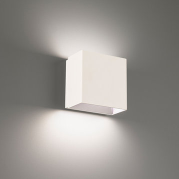 Boxi LED Wall Sconce in White