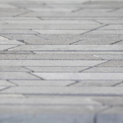 Grey ZigZag Stone Tile Mosaics Collection - Home Accessories & Decor