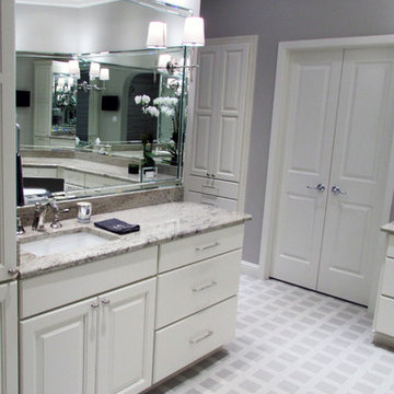 Elegant Southern Contemporary Master Bathroom Remodel