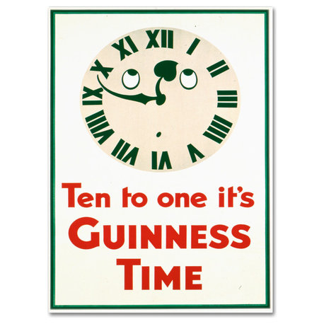 Guinness Brewery 'Guinness Time III' Canvas Art, 18"x24"