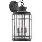 Savoy House - Savoy House 5-2671-88 3 Light Outdoor Wall Lantern-Nautical Style with Modern Fa - Industrial-inspired style meets modern design. ThiFletcher 3 Light Out Oxidized Black Seede *UL: Suitable for wet locations Energy Star Qualified: n/a ADA Certified: n/a  *Number of Lights: 3-*Wattage:40w E12 Candelabra Base bulb(s) *Bulb Included:No *Bulb Type:E12 Candelabra Base *Finish Type:Oxidized Black