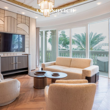 A Private Sanctuary of Luxury | Master Suite Design by Antonovich Group