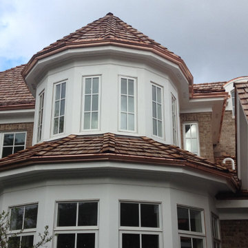 Copper Gutters Installation