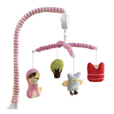 Living 63 - Musical Mobile, Scarlet - Baby Mobiles Eclectic Nursery Hawaii Eclectic Nursery Hawaii Living 63 - Musical Mobile, Scarlet - Baby Mobiles