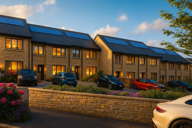 Medium sized contemporary garage in Devon.