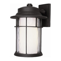 Trans Globe Lighting - Trans Globe Lighting 5291 BK Outdoor Sconce Lighting Craftsman - Outdoor Wall Lights And Sconces