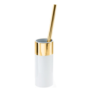 Designer Toilet Brushes and Holder Set