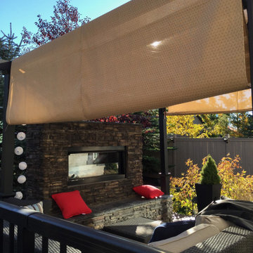 Aspen Deck & Outdoor Fireplace
