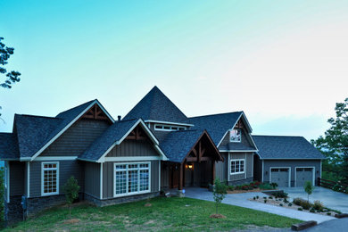 Inspiration for a country exterior home remodel in Other