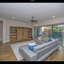 New House - great room and dining room