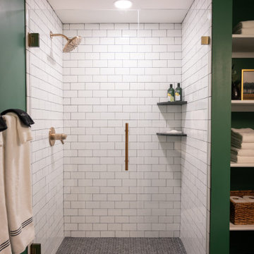 Finished Basement with Irish Themed Bar, Gym, Bathroom and Gamer Area in Canton,
