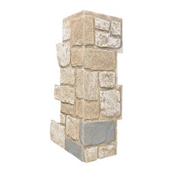 156-FIELDSTONE CORNER 11" W &times; 30 &frac12;" H - Wall Panels
