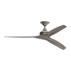 Fanimation Spitfire-KIT Spitfire 60" 3 Blade Indoor / Outdoor - Brushed Nickel